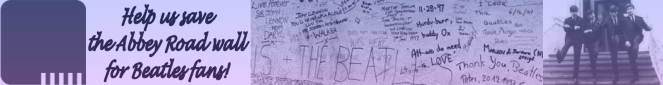 [Help us save the Abbey Road wall for Beatles fans!]